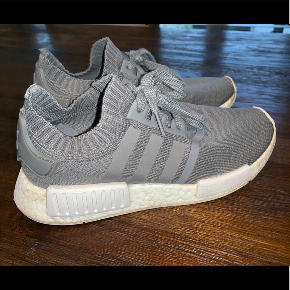 gray nmd womens